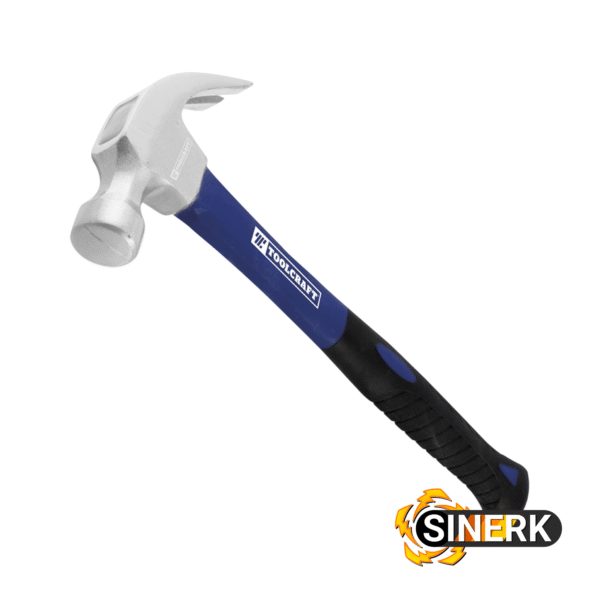 MARTILLO TOOLCRAFT UÑA 16OZ MANGO FIBRA DE VIDRIO