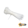 AMARRA PLASTICA BLANCA 15 CM X 3.6MM PAQUETE X 100 UND