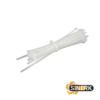 AMARRA PLASTICA BLANCA 20 CM X 3.6MM PAQUETE X 100 UND