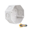 CAJA PLASTICA PARA EMPOTRAR OCTAGONAL