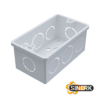 CAJA PLASTICA PARA EMPOTRAR 2" X 4" RECTANGULAR