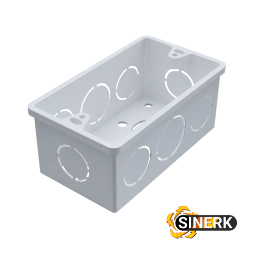 CAJA PLASTICA PARA EMPOTRAR 2" X 4" RECTANGULAR