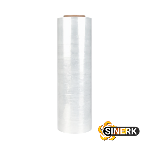 PLASTICO STRESH TRANSPARENTE ANCHO 45CM ROLLO PLASTICO STRESH POLIFILM TRANSPARENTE ANCHO 45 CM X 300 MTS