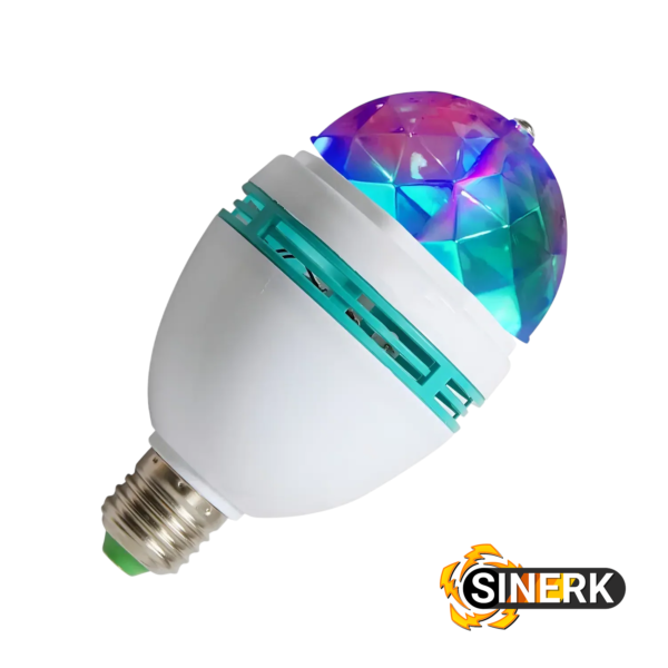 BOMBILLO INTER LIGHT NAVIDEÑO LED RGB 2W