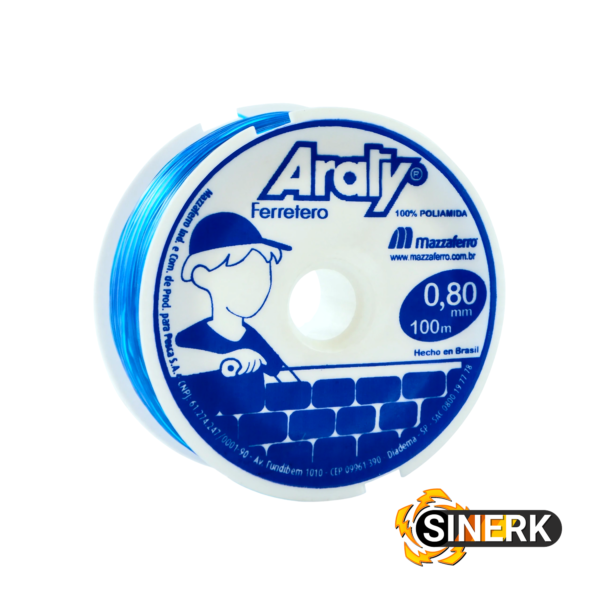 NYLON ARATY PROFESIONAL PARA CONSTRUCCION 0.80 MM
